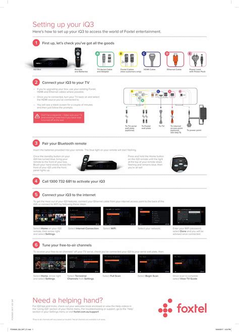 foxtel iq3 smart card location|iq3 wifi setup.